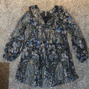 Free people shirt dress